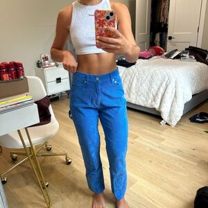 Blue Women’s Corduroy Pants